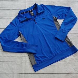 Victoria's Secret Pink Ultimate Blue Athleisure Top